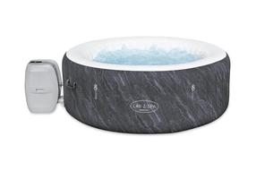 Kubls, piepūšams/karstā baļļa Bestway Lay-Z-Spa Boracay 005626, pelēka krās., 180 x 66 cm