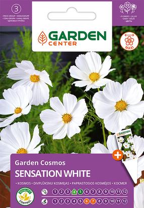 Sėklos Garden Center kosmėja SENSATION WHITE, 1 g