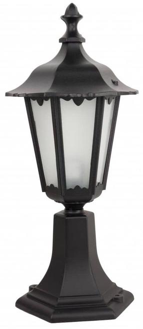 Pastatomas lauko šviestuvas Su-Ma Retro Midi, 60W, E27, IP43, juoda sp., 21 cm x 45 cm