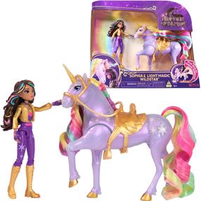 Набор фигурок Spin Master Unicorn Academy Light Magic Wildstar And Sophia, 2 шт., многоцветный