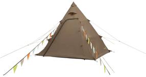 Četrvietīga telts Easy Camp Otra Tipi, brūna krās., 300 cm x 275 cm x 210 cm