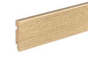 Grīdlīste Domoletti 548468/FU084L, 240 cm x 8 cm x 1.5 cm, ozola krās./brūna krās.