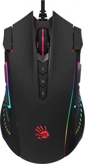 Проводная игровая мышь A4Tech Bloody J90S, черный цв.