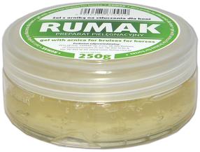 Zirgu gēls sasitumiem Rumak, 0.25 kg