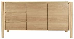Komoda Home4you Gardenia 20408, artisan oak sp., 80.5 cm x 43 cm x 143 cm