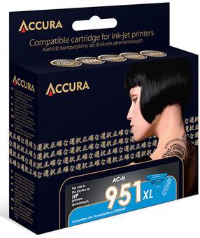 Printerikassett Accura HP, sinine v.