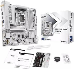 Pagrindinė plokštė ASRock B860M Challenger WiFi White