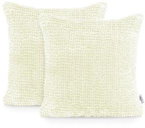 Dekoratyvinės pagalvėlės užvalkalas AmeliaHome Bati, balta, 45 cm x 45 cm