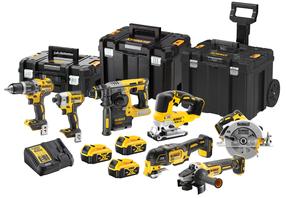Akumulatora instrumentu komplekts ar bateriju Dewalt DCK755P3T-QW, 18 V, 5 Ah