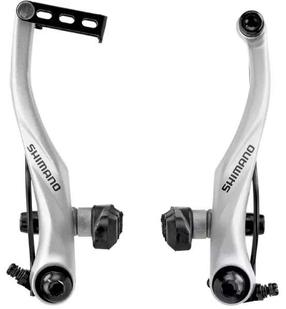 Galiniai diskiniai stabdžiai Shimano Alivio BR-T4000 S65T, aliuminis, sidabro sp.
