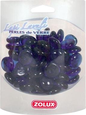 Stikla oļi Zolux Lapis Lazuli, 0.472 kg, zila krās.