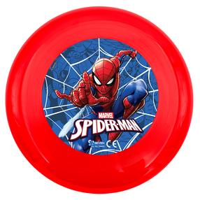 Lidojošais disks Seven Spiderman, 23 cm x 23 cm, sarkana krās.