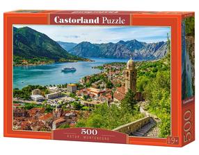 Dėlionė Castorland 500 el. Kotor Montenegro B-54107B, 33 cm x 47 cm, 500 vnt., įvairių spalvų