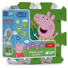 Коврик для малышей - пазл Trefl Peppa Pig, 118 см x 60 см, 8 шт, многоцветный