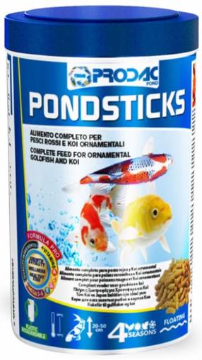 Zivju barība Prodac PondSticks, 1 kg