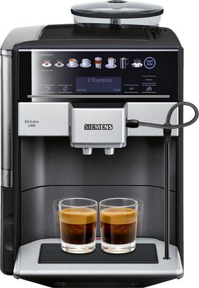 Automātiskais kafijas automāts Siemens TE655319RW, melns krās.