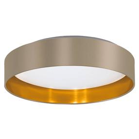 Šviestuvas plafonas Eglo Maserlo 99541, LED, 3000 °K, 1 x 20 W, balta sp. / aukso sp.