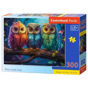 Dėlionė Castorland 300 Three Little Owls B-030545, 40 cm x 29 cm, 300 vnt.