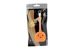 Dekorācija Glow Pumpkin 747923, oranža krās., 15.5 cm