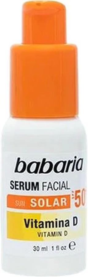 Päevituse hooldusvahend tooted näole Babaria Vitamin D SPF50+, 30 ml