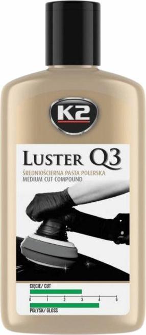 Automobīļu pulēšanas pasta K2 Luster Q3, 0.250 kg