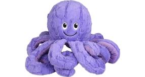 Žaislas šuniui, pliušinis Flamingo Lorio Octopus 520647, 24 cm, Ø 24 cm, violetinė sp., L