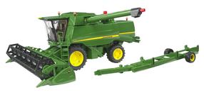 Игрушечный трактор Bruder John Deere 02132, 1:16, зеленый цв.