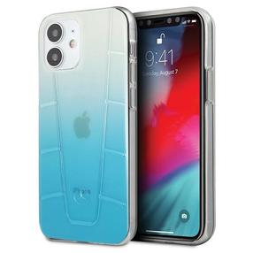 Telefoni ümbris Mercedes MEHCP12SCLGBL, läbipaistev v./sinine v., Apple