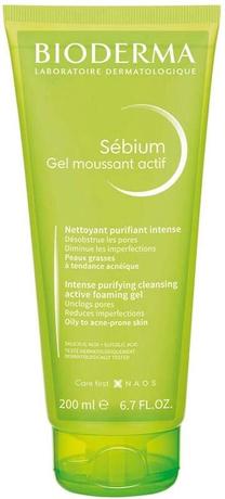Veido prausiklis Bioderma Sebium Intense Purifying Cleansing Foaming Gel, 200 ml