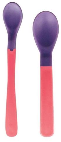 Šaukštelis Canpol Babies Magic Spoons, plastikas, rožinė sp./violetinė sp.