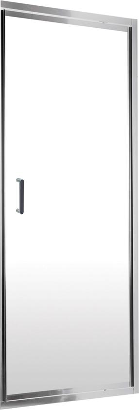 Двери для душа Deante Jasmin Plus KTJ_012D, 80 см x 200 см, прозрачный цв./хромовый цв./прозрачный