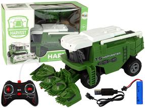 Rc kombainas Lean Toys 15420, žalia sp.