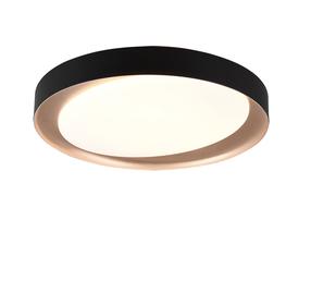 Lampa griesti Reality Zeta R62712402, LED, 2700 - 6000 °K, 1 x 24 W, zelta krās./melna krās. / zelta krās.