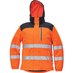 Darba jaka vīriešu Cerva Knoxfield HV, oranža krās., 3XL izmērs