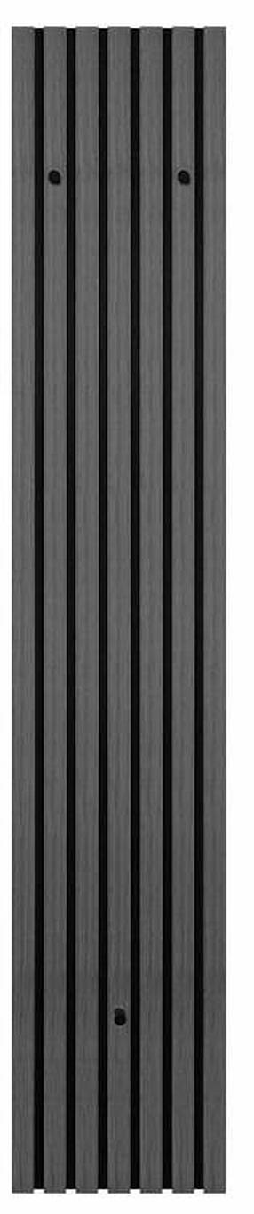 Sieninė drabužių kabykla Grace 2270442, 160 cm, antracito sp.