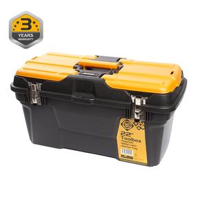 Įrankių dėžė Forte Tools MG-22, 58.2 cm x 23.4 cm x 31 cm, juoda sp./geltona sp.