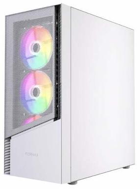 Корпус компьютера Gembird Fornax 4300 ATX, белый цв.