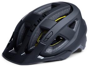 Dviratininkų šalmas universalus Cube Fleet, juoda sp., 52-57 cm