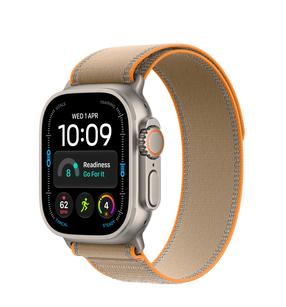 Смарт-часы Apple Watch Ultra 4 GPS + Cellular 49mm MJAJ4ET/A, корпус из титана natural с ремешком sand trail loop - S/M
