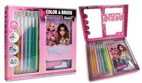 Piešimo rinkinys Kids Euroswan Wow Generation Color & Brush, įvairių spalvų