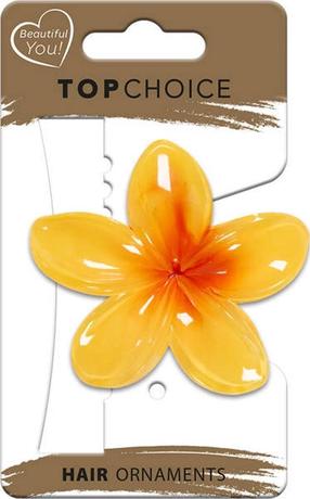 Plaukų segtukas Top Choice Hawaiian Flower, 80 mm, (spalva/dizainas parenkami atsitiktine tvarka)