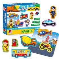 Magnetinis žaislas Roter Kafer Magnetic Set Transport, 4 cm, įvairių spalvų, 22 vnt.