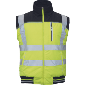 Veste vīriešu Cerva Knoxfield HVPS Revers, dzeltena krās., M izmērs