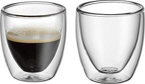 Topeltklaasist kruusikomplekt WMF, läbipaistev v., 0.08 l