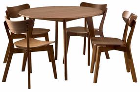 Valgomojo komplektas Roxby, rudas