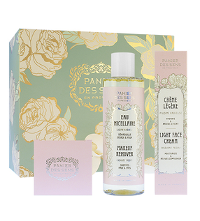Näohooldustoodete komplekt naistele Panier Des Sens Radiant Peony, 290 ml, 3 tk