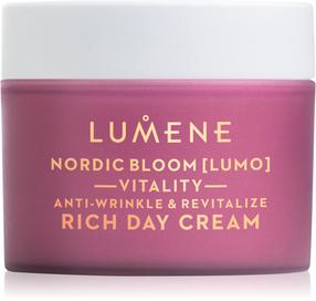 Dienas sejas krēms Lumene Nordic Bloom Vitality Anti-Wrinkle & Revitalize Rich, 50 ml