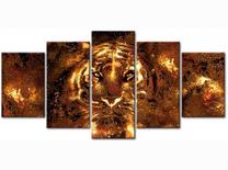 Reprodukcija Artgeist Golden Tiger N6035-DKXPWD, 200 cm x 100 cm