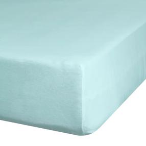 Voodilina Jersey D91, münt (mint) v., 140 x 200 cm, kummiga