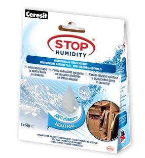 Drėgmės rinktuvas Ceresit Mini Sachets Neutral, neutralus, 100 g